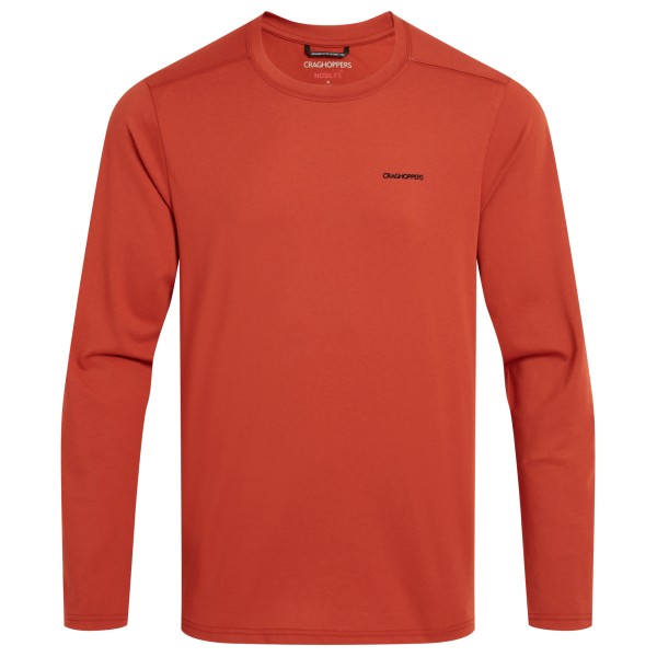 Craghoppers - Nosilife Abel Longsleeve - Longsleeve Gr M rot von Craghoppers