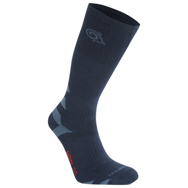 Craghoppers - Nosilife Adventure Socken - Wandersocken Gr 36-38 blau von Craghoppers