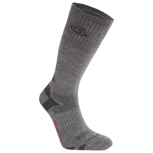 Craghoppers - Nosilife Adventure Woll Socken - Wandersocken Gr 36-38 grau von Craghoppers