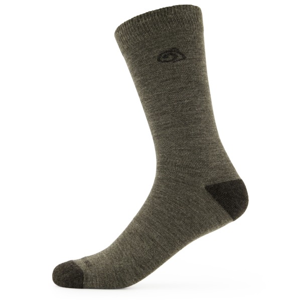 Craghoppers - Nosilife Travel Woll Socken - Wandersocken Gr 43-47 grau von Craghoppers