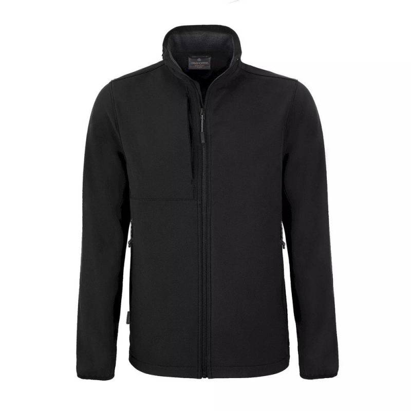 Expert Basecamp Softshelljacke Herren Schwarz S von Craghoppers