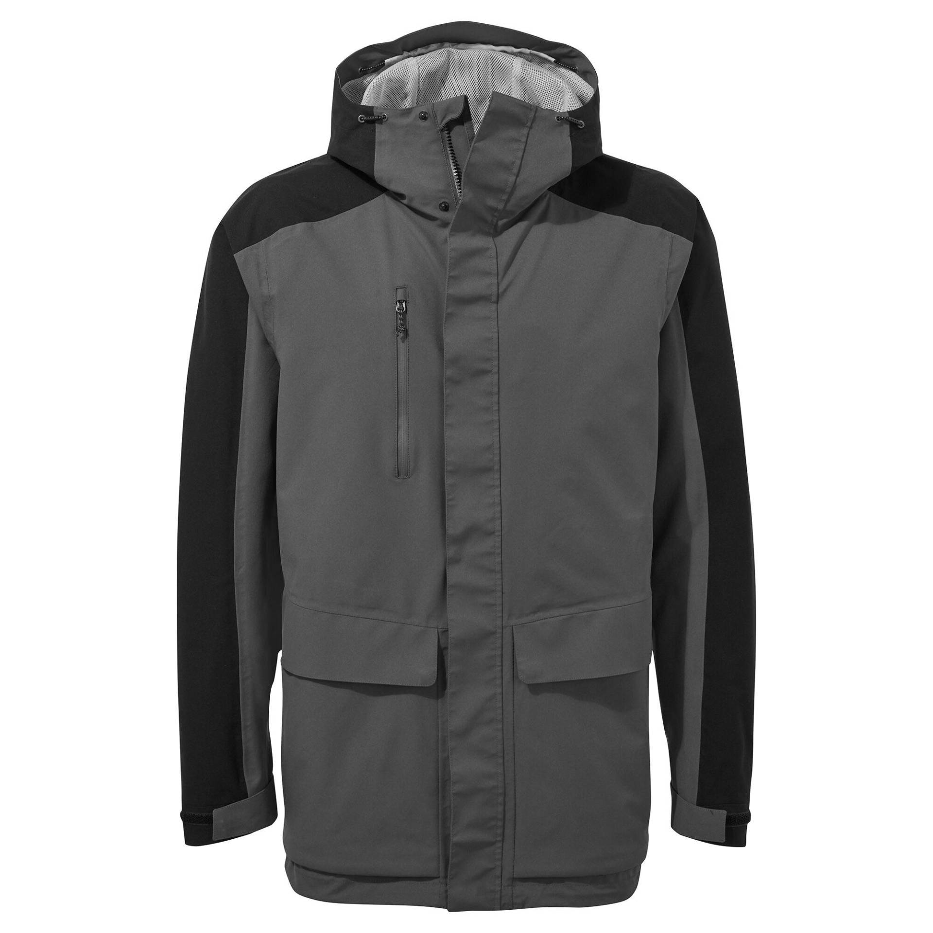 Expert Kiwi Pro Jacke, Wasserfest Damen Grau L von Craghoppers