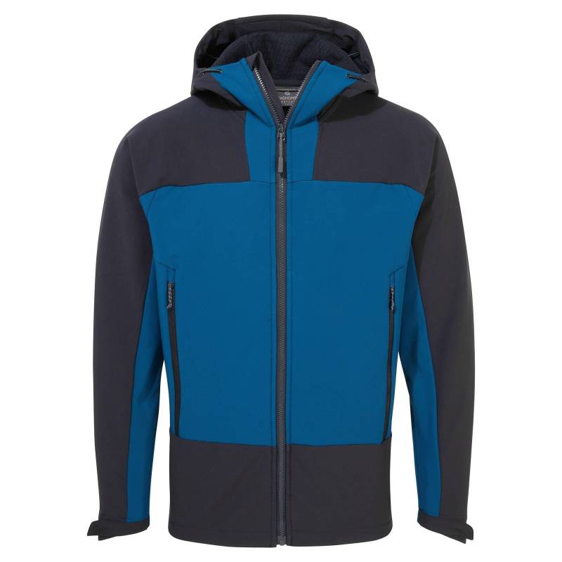 Expert Softshelljacke Mit Kapuze Aktiv Herren Blau L von Craghoppers