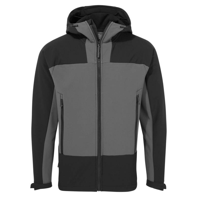 Expert Softshelljacke Mit Kapuze Aktiv Herren Spacegrau L von Craghoppers