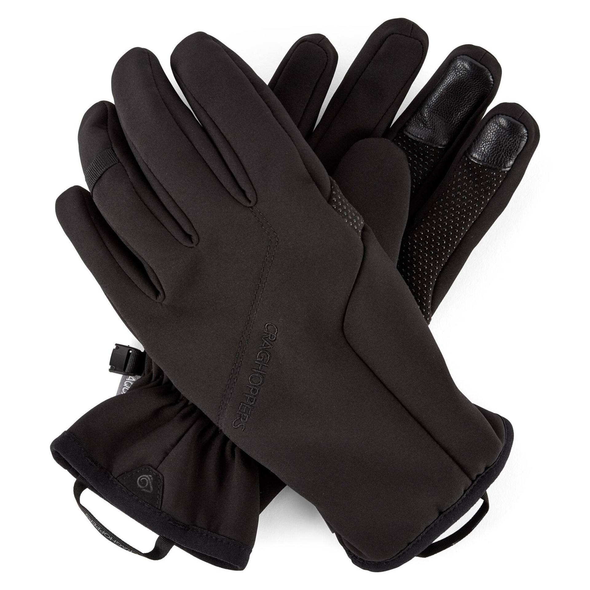 Handschuhe Altis, Softshell Damen Schwarz S/M von Craghoppers