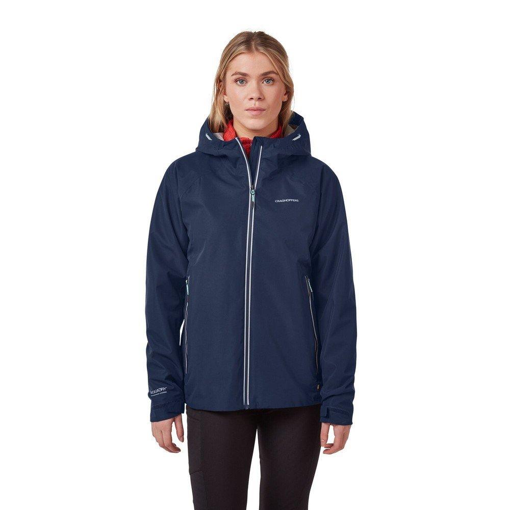 Outdoorjacke Atlas Mit Kapuze Damen Blau 32 von Craghoppers