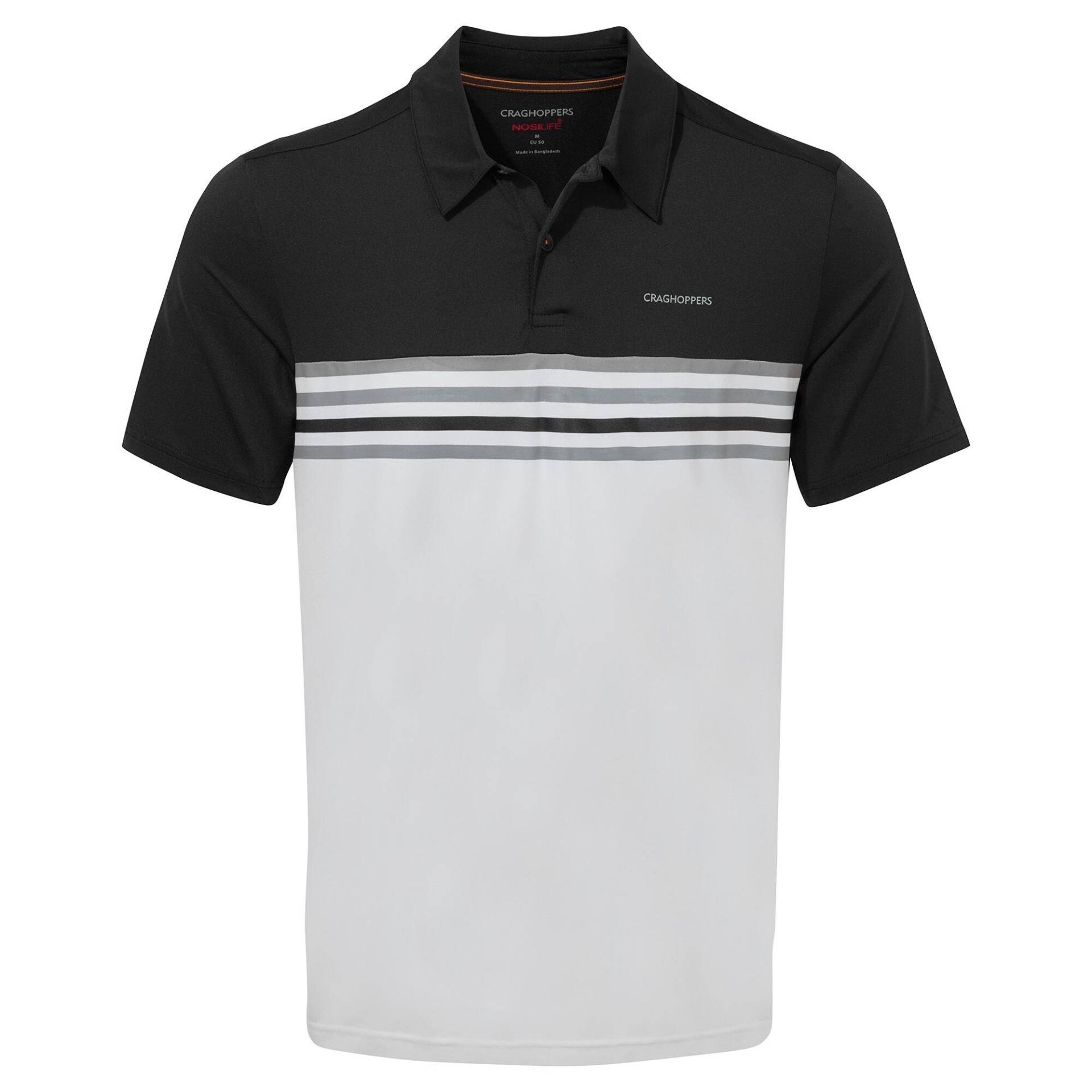 Poloshirt Herren Schwarz L von Craghoppers