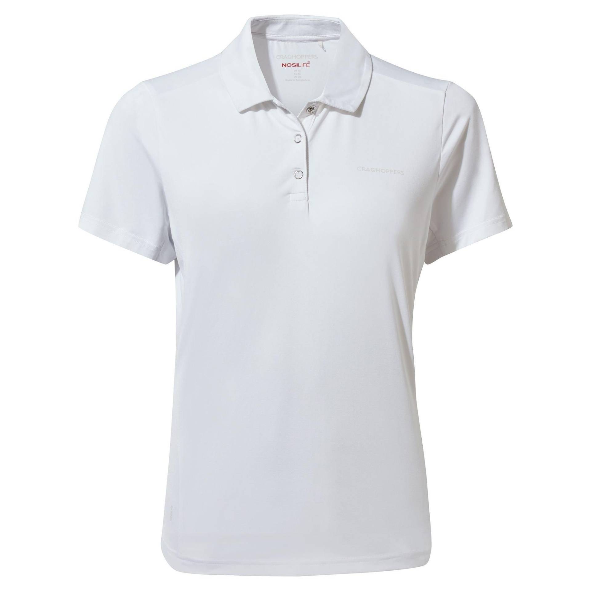 Pro Poloshirt Damen Weiss 34 von Craghoppers