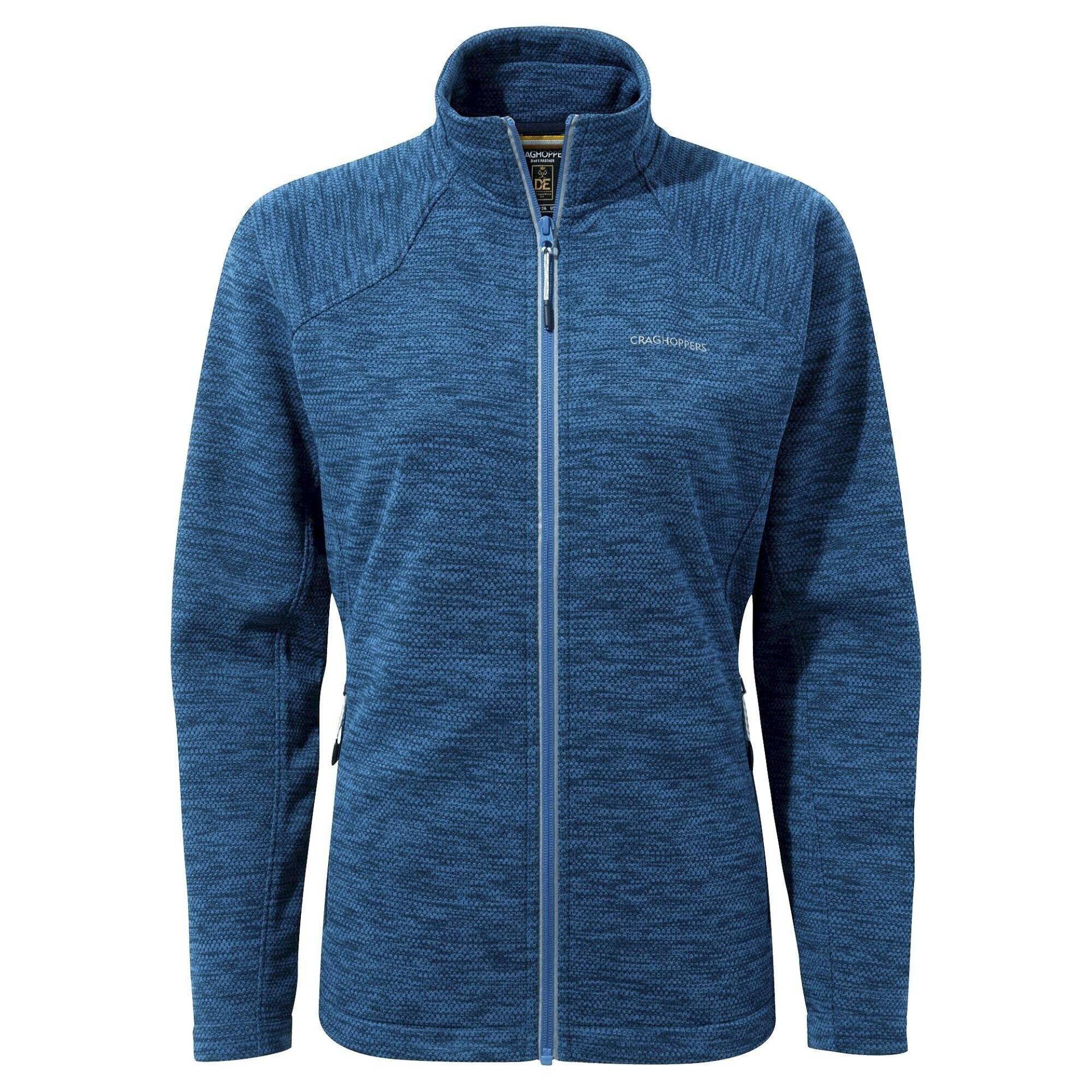 Reißverschlussjacke Stromer Damen Blau 32 von Craghoppers