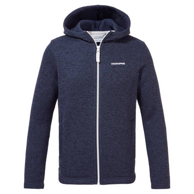 Shiloh Fleecejacke Mit Kapuze Jungen Blau 116 von Craghoppers