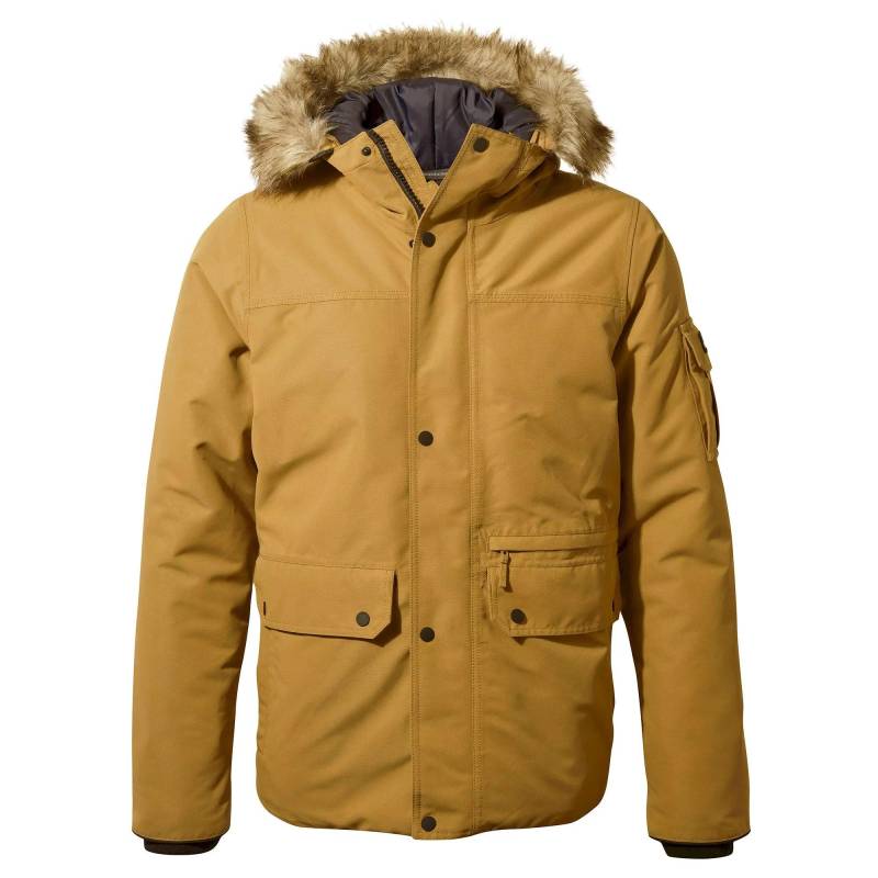 Wasenhorn Jacke, Wasserfest Herren Braun Leder L von Craghoppers