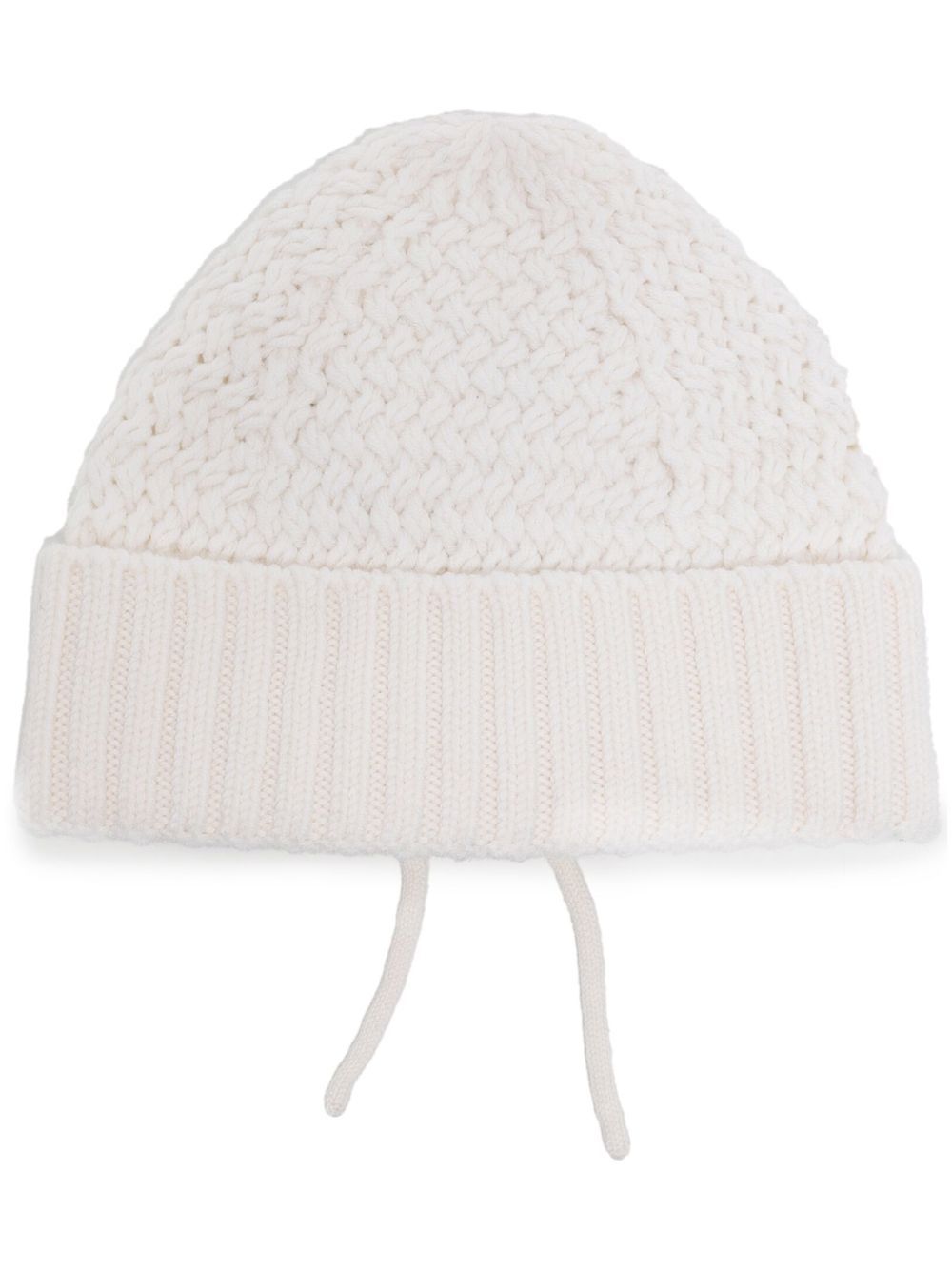 Craig Green Hinge ribbed wool hat - White von Craig Green