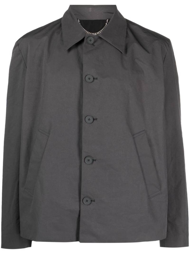 Craig Green point-collar shirt jacket - Grey von Craig Green