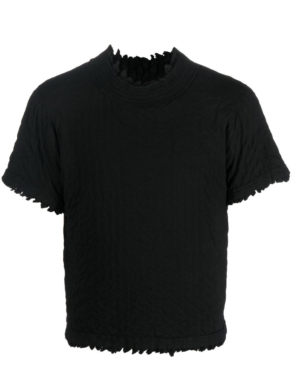 Craig Green textured short-sleeve top - Black von Craig Green