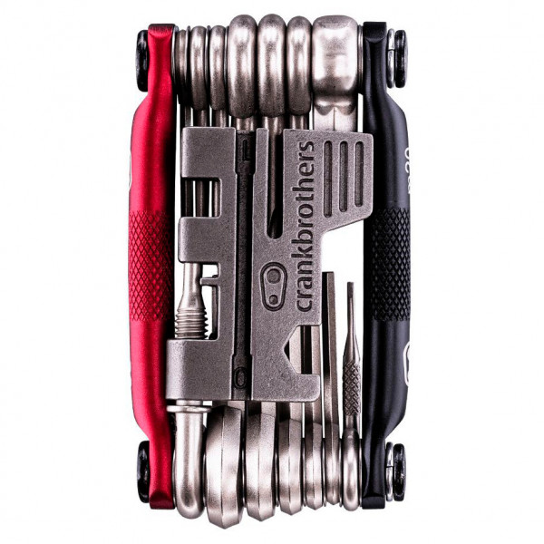 Crankbrothers - Multi-20 Multitool - Velowerkzeug schwarz/rot von Crankbrothers