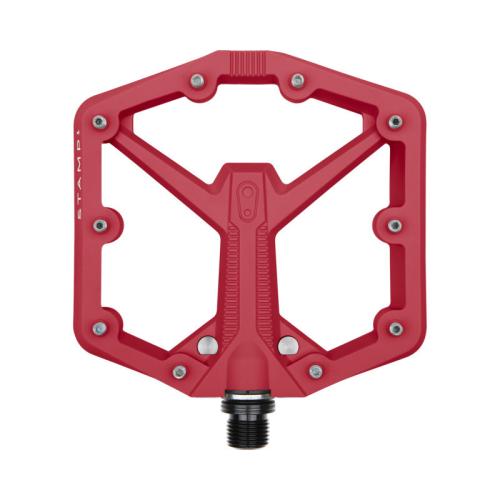 Crankbrothers Pedal Stamp 1 large - red Gen 2 von Crankbrothers