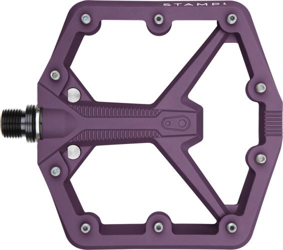 Crankbrothers Pedal Stamp 1 large - violett Gen 2 von Crankbrothers