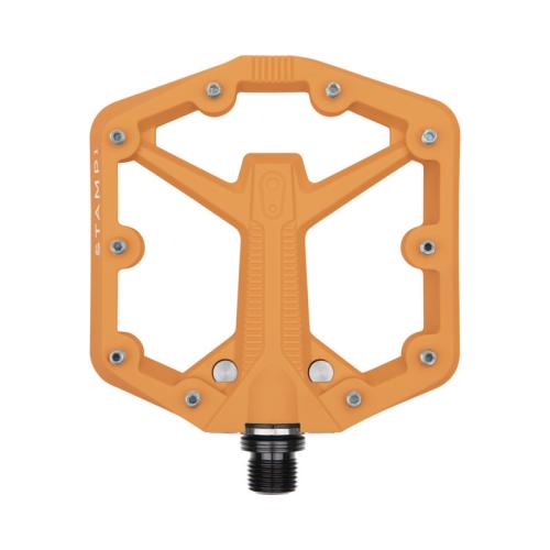 Crankbrothers Pedal Stamp 1 small - orange Gen 2 von Crankbrothers