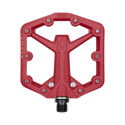 Crankbrothers Pedal Stamp 1 small - red Gen 2 von Crankbrothers