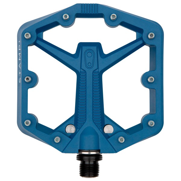 Crankbrothers - Stamp 1 Gen 2 Plattform-Pedal - Plattformpedale Gr Large blau von Crankbrothers