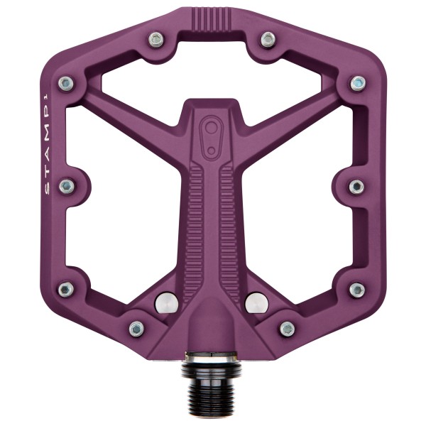 Crankbrothers - Stamp 1 Gen 2 Plattform-Pedal - Plattformpedale Gr Large lila von Crankbrothers