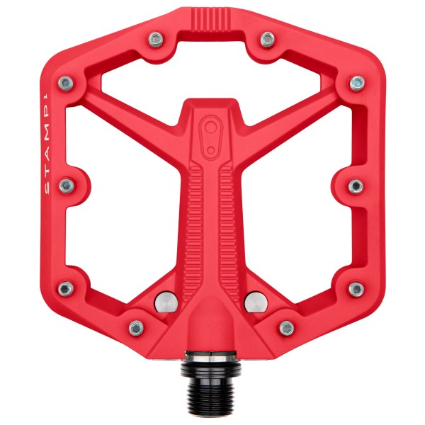 Crankbrothers - Stamp 1 Gen 2 Plattform-Pedal - Plattformpedale Gr Large rot von Crankbrothers