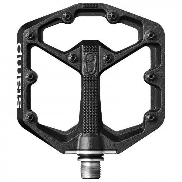 Crankbrothers - Stamp 7 - Plattformpedale Gr Large grau/schwarz von Crankbrothers