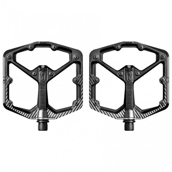 Crankbrothers - Stamp 7 - Plattformpedale Gr Large grau von Crankbrothers