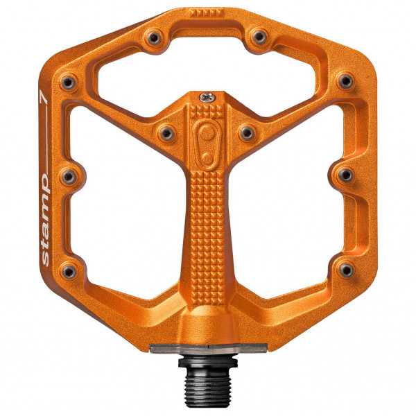 Crankbrothers - Stamp 7 - Plattformpedale Gr Large orange von Crankbrothers