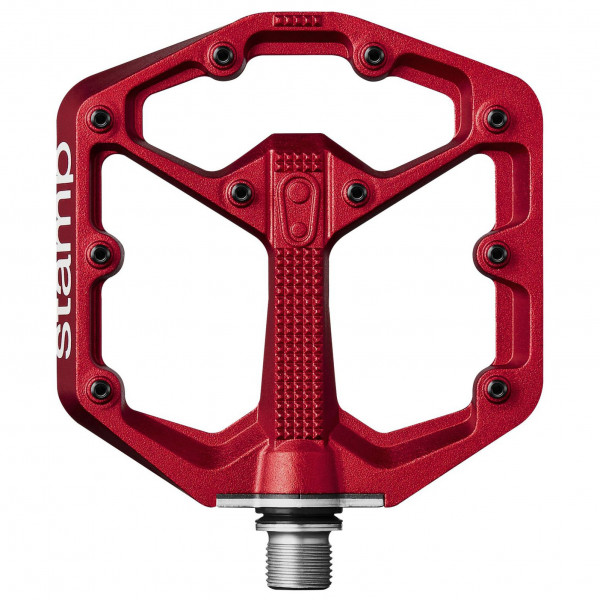 Crankbrothers - Stamp 7 - Plattformpedale Gr Large rot von Crankbrothers