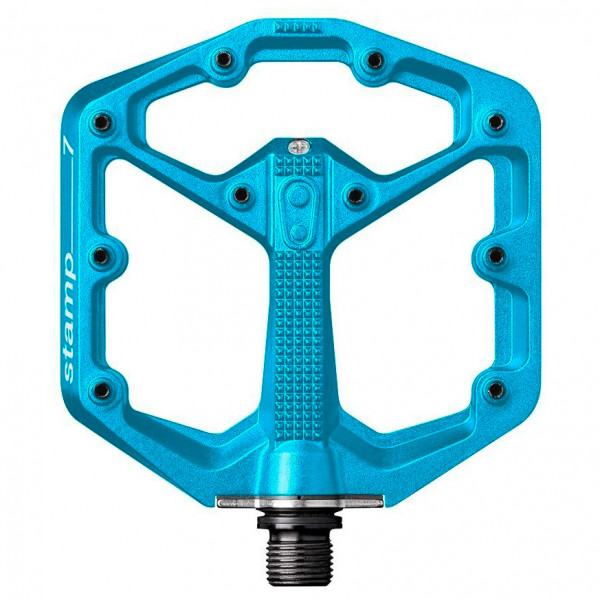 Crankbrothers - Stamp 7 - Plattformpedale Gr Small blau von Crankbrothers