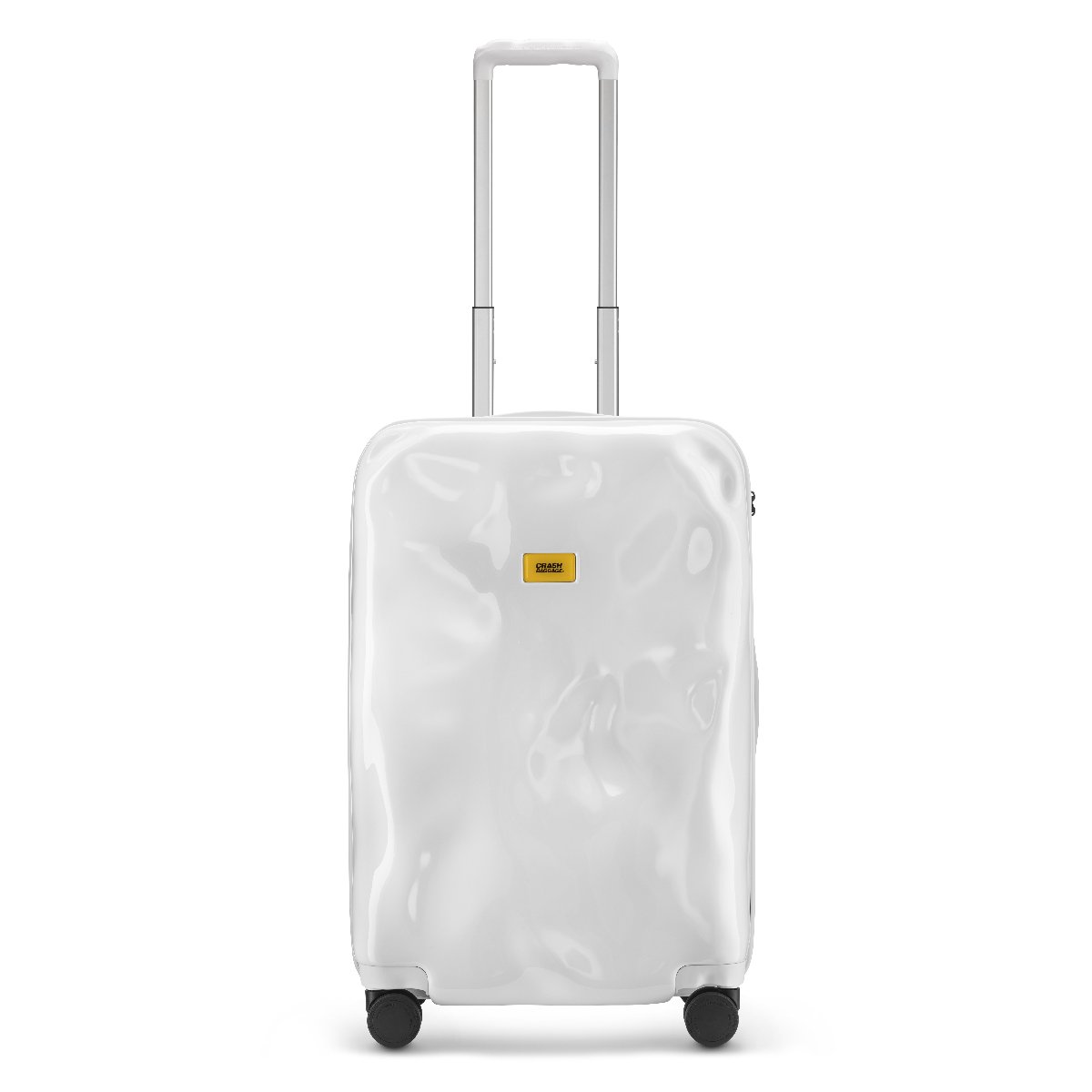 ICON - TONE ON TONE Medium Trolley, Lucent White von Crash Baggage