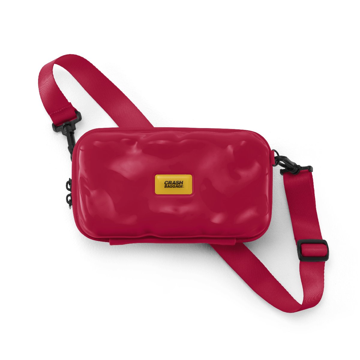 MINI ICON TONE ON TONE - Pochette, Ruby Red von Crash Baggage