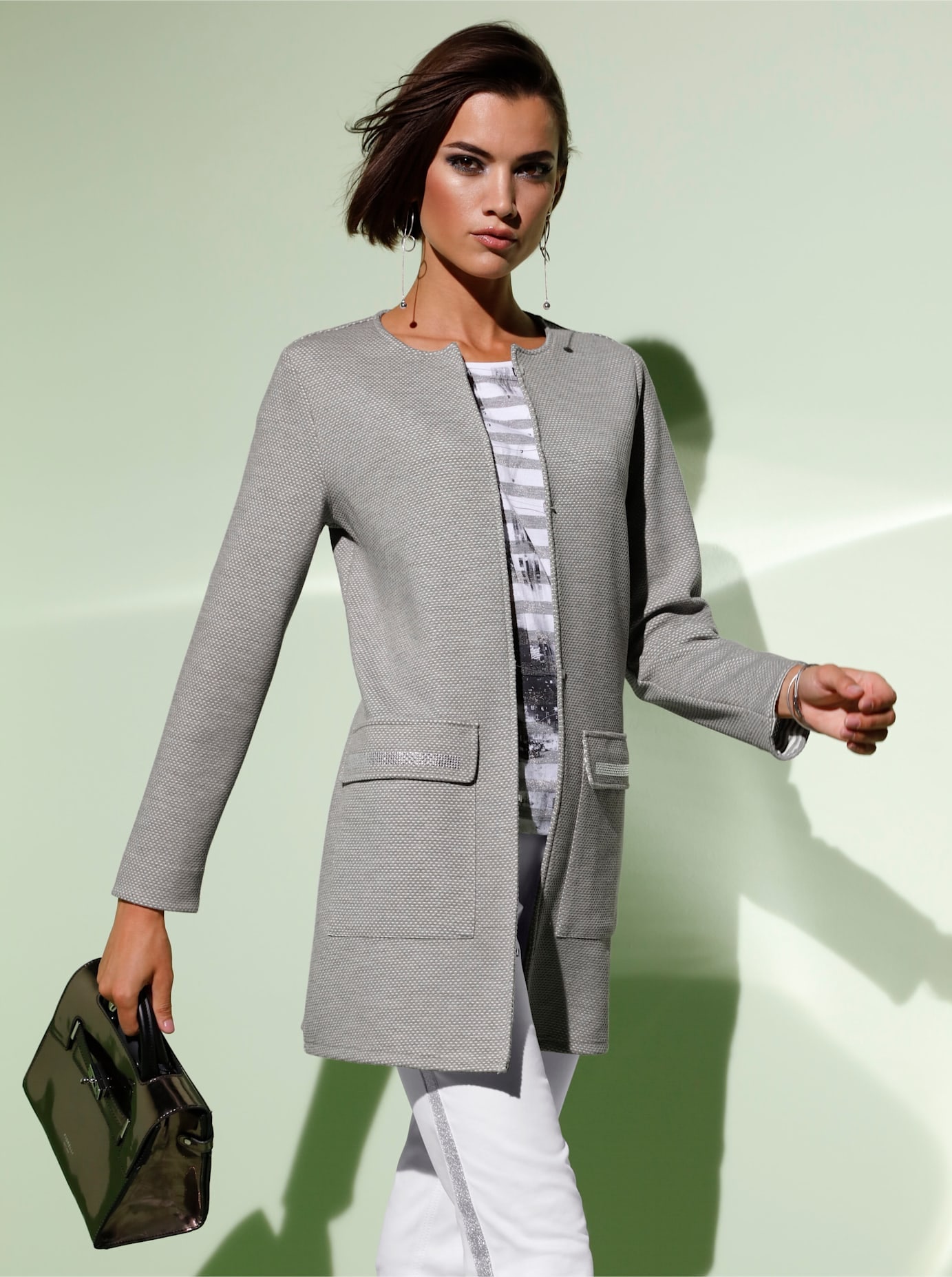 Inspirationen Jackenblazer »Jersey-Blazer« Inspirationen Jackenblazer »Jersey-Blazer« von Inspirationen