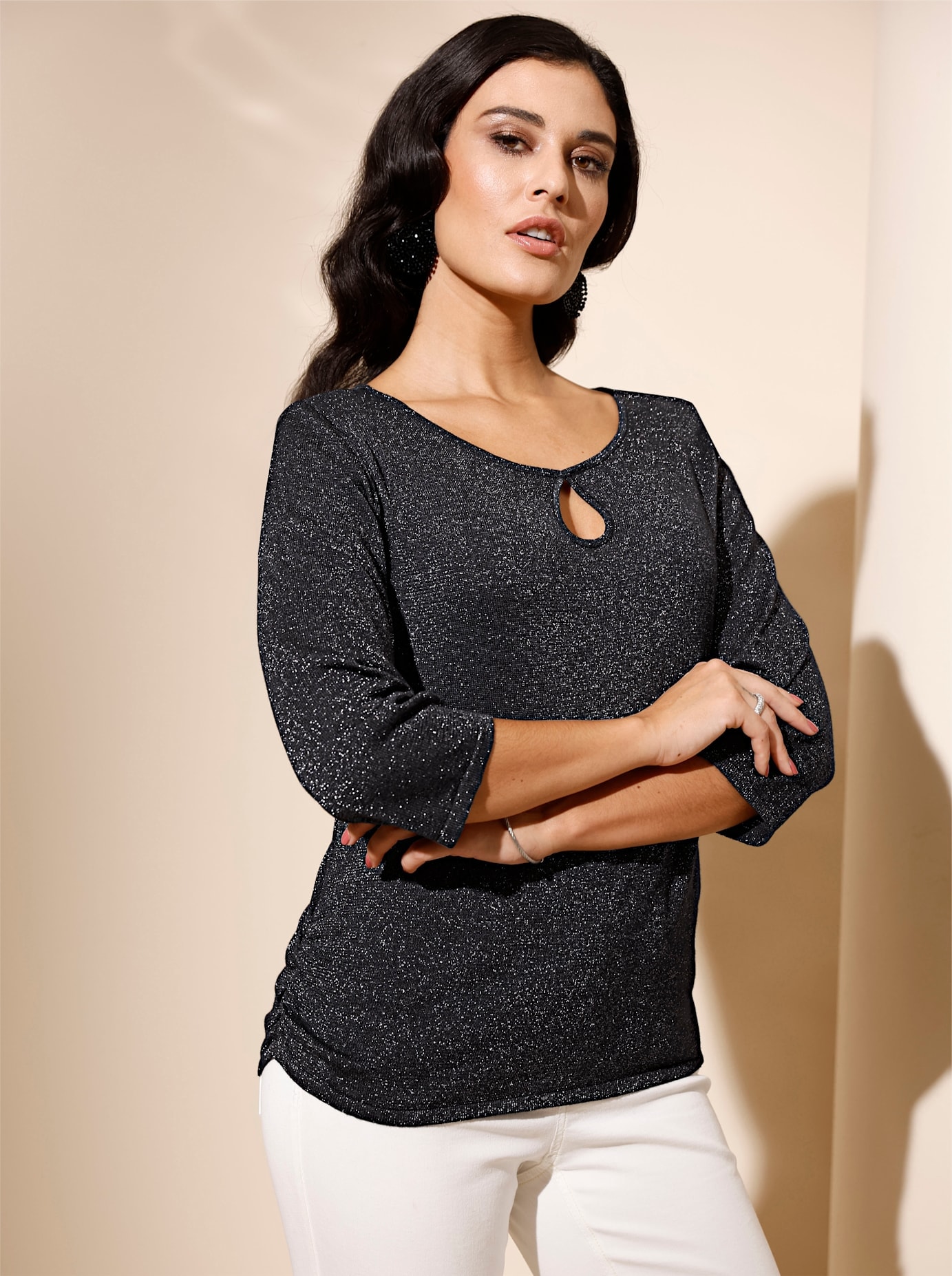 creation L 3/4 Arm-Pullover »3/4-Arm-Pullover« creation L 3/4 Arm-Pullover »3/4-Arm-Pullover« von Creation L