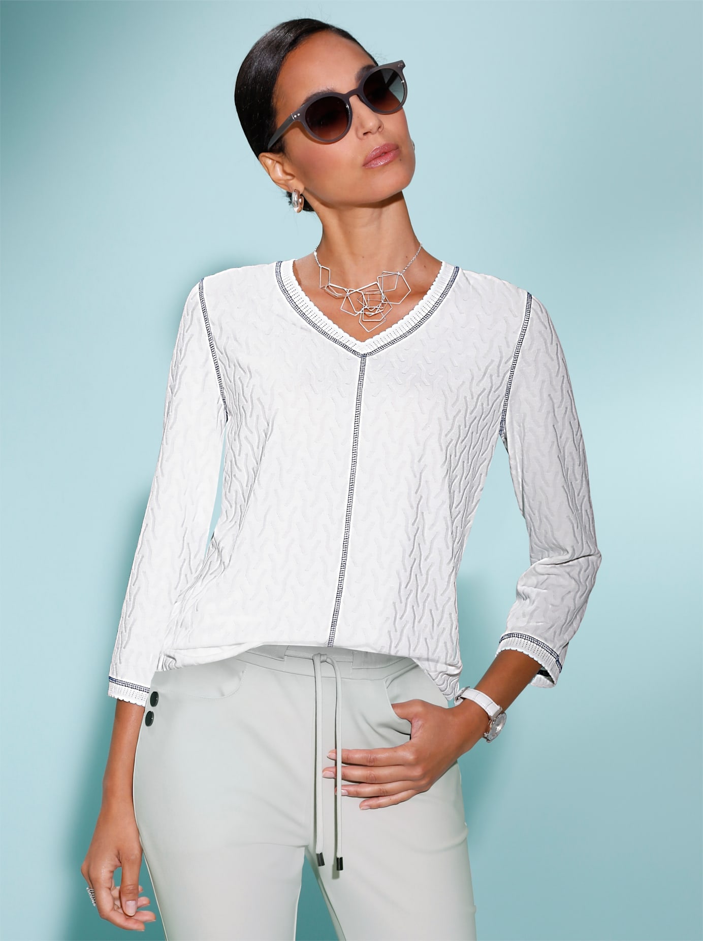 creation L 3/4-Arm-Shirt »Shirt« creation L 3/4-Arm-Shirt »Shirt« von Creation L