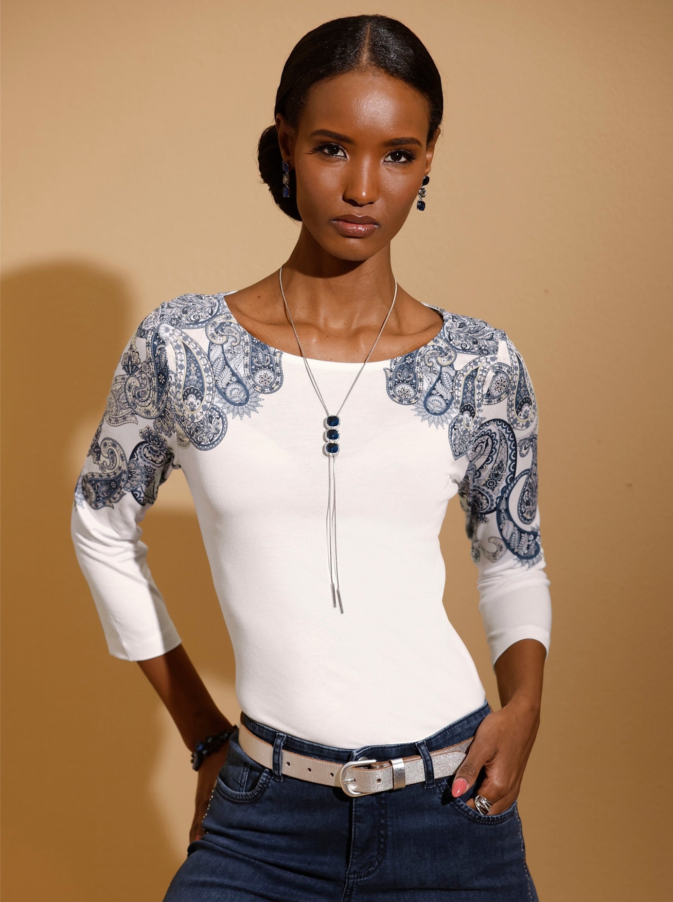 creation L 3/4-Arm-Shirt »Shirt« creation L 3/4-Arm-Shirt »Shirt« von Creation L