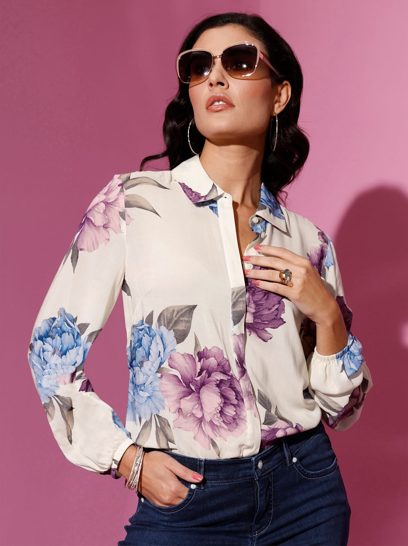 creation L Druckbluse creation L Druckbluse von Creation L