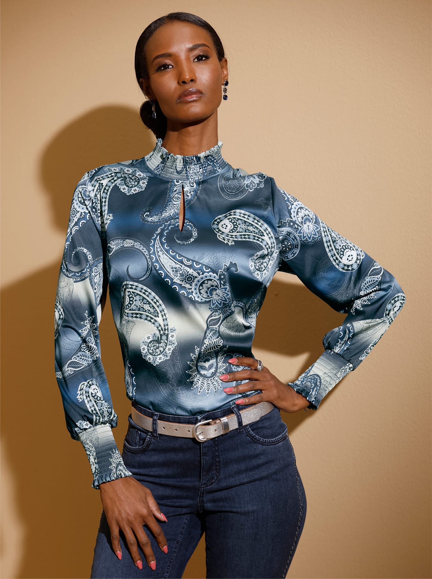 creation L Druckbluse creation L Druckbluse von Creation L