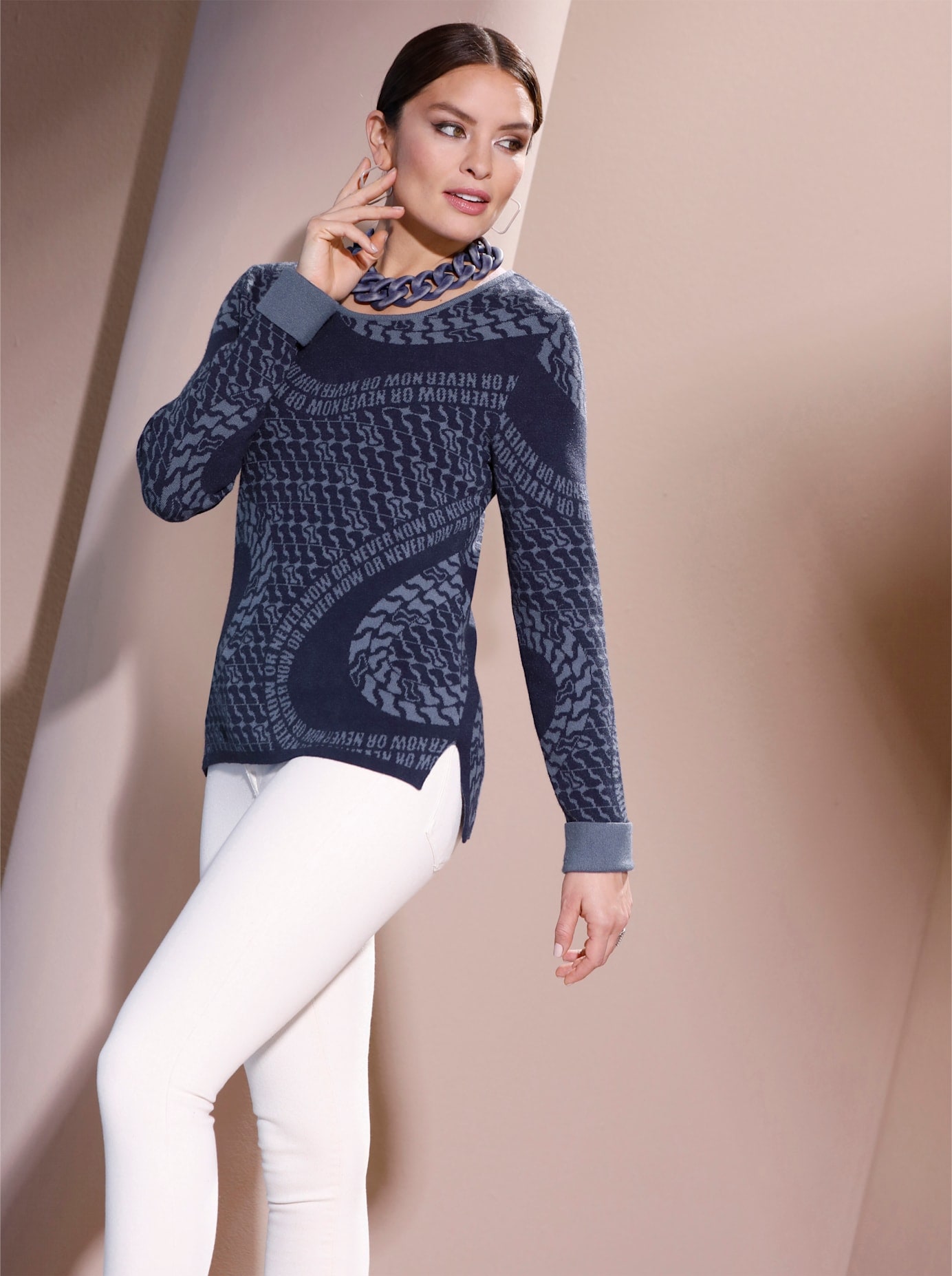 creation L Jacquardpullover »Jacquard-Pullover« creation L Jacquardpullover »Jacquard-Pullover« von Creation L