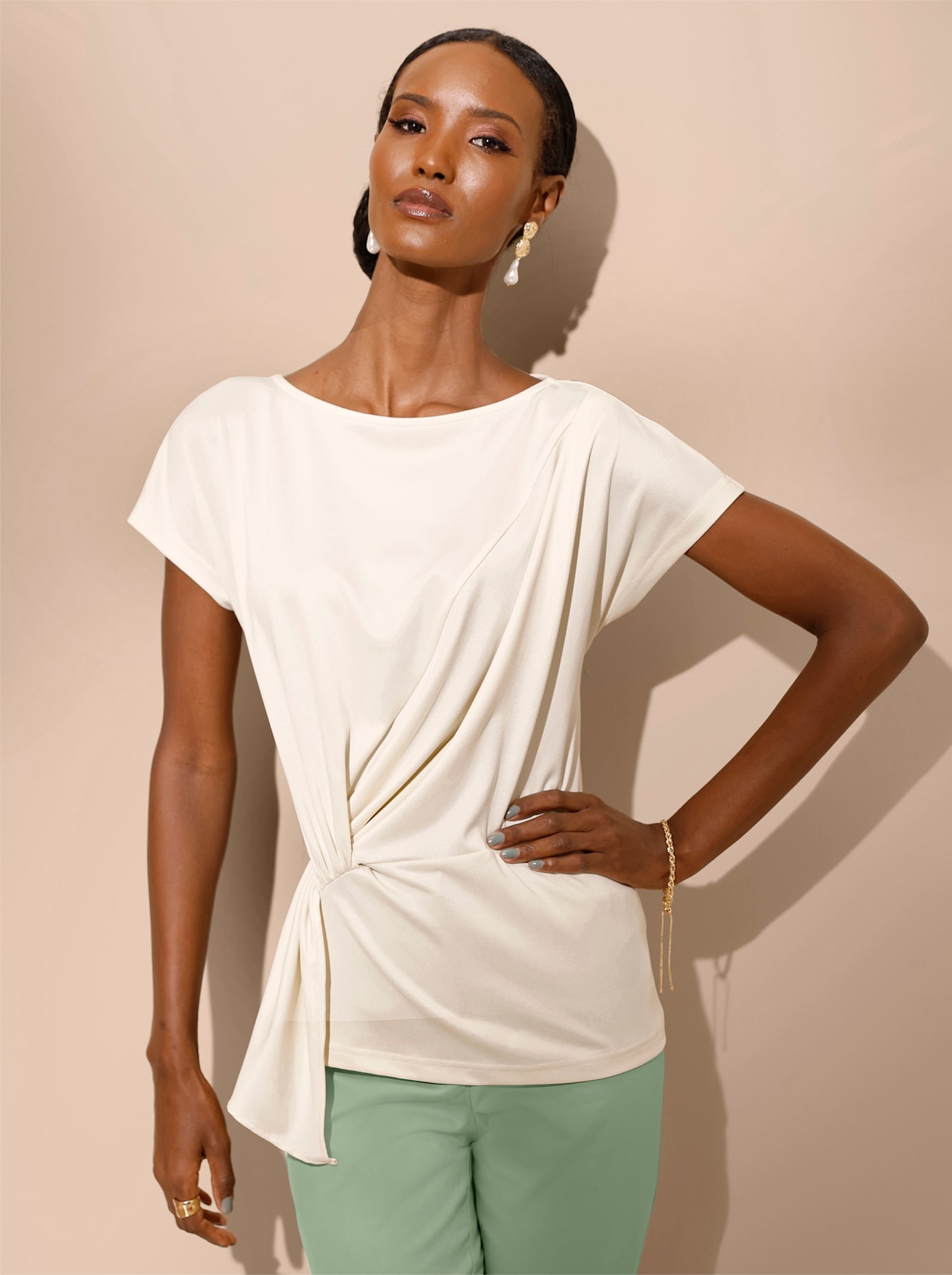 creation L Kurzarmshirt »Kurzarm-Shirt« creation L Kurzarmshirt »Kurzarm-Shirt« von Creation L