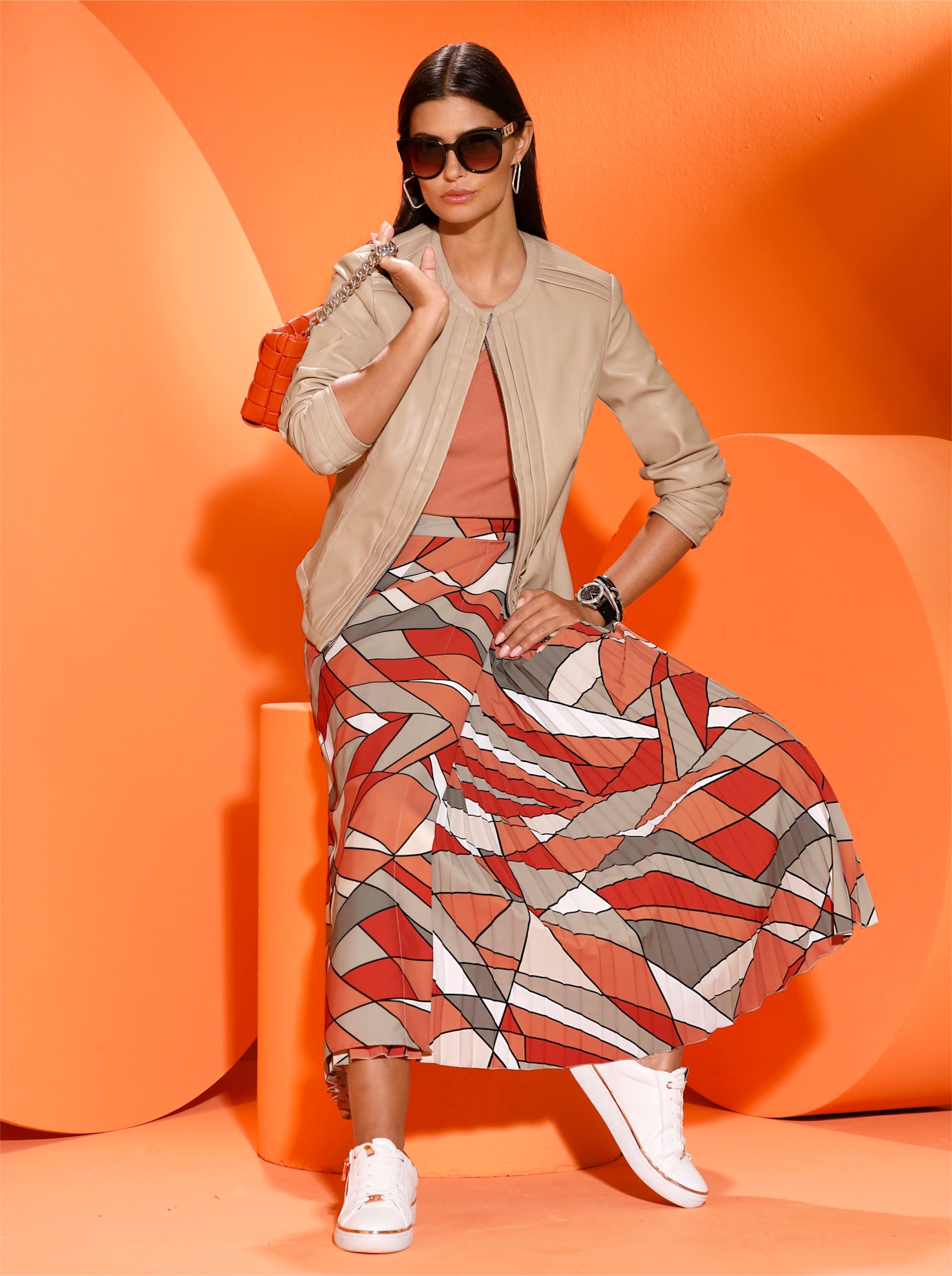 creation L Lederimitat-Blazer »Lederimitat-Blazer« creation L Lederimitat-Blazer »Lederimitat-Blazer« von Creation L