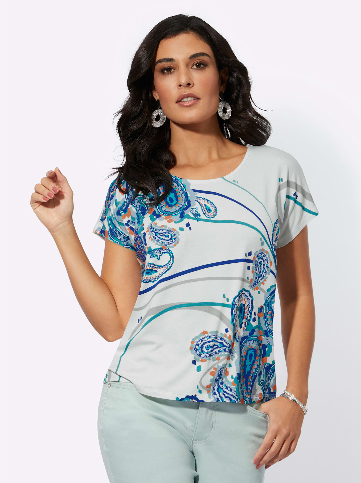 creation L Print-Shirt »Druck-Shirt« creation L Print-Shirt »Druck-Shirt« von Creation L