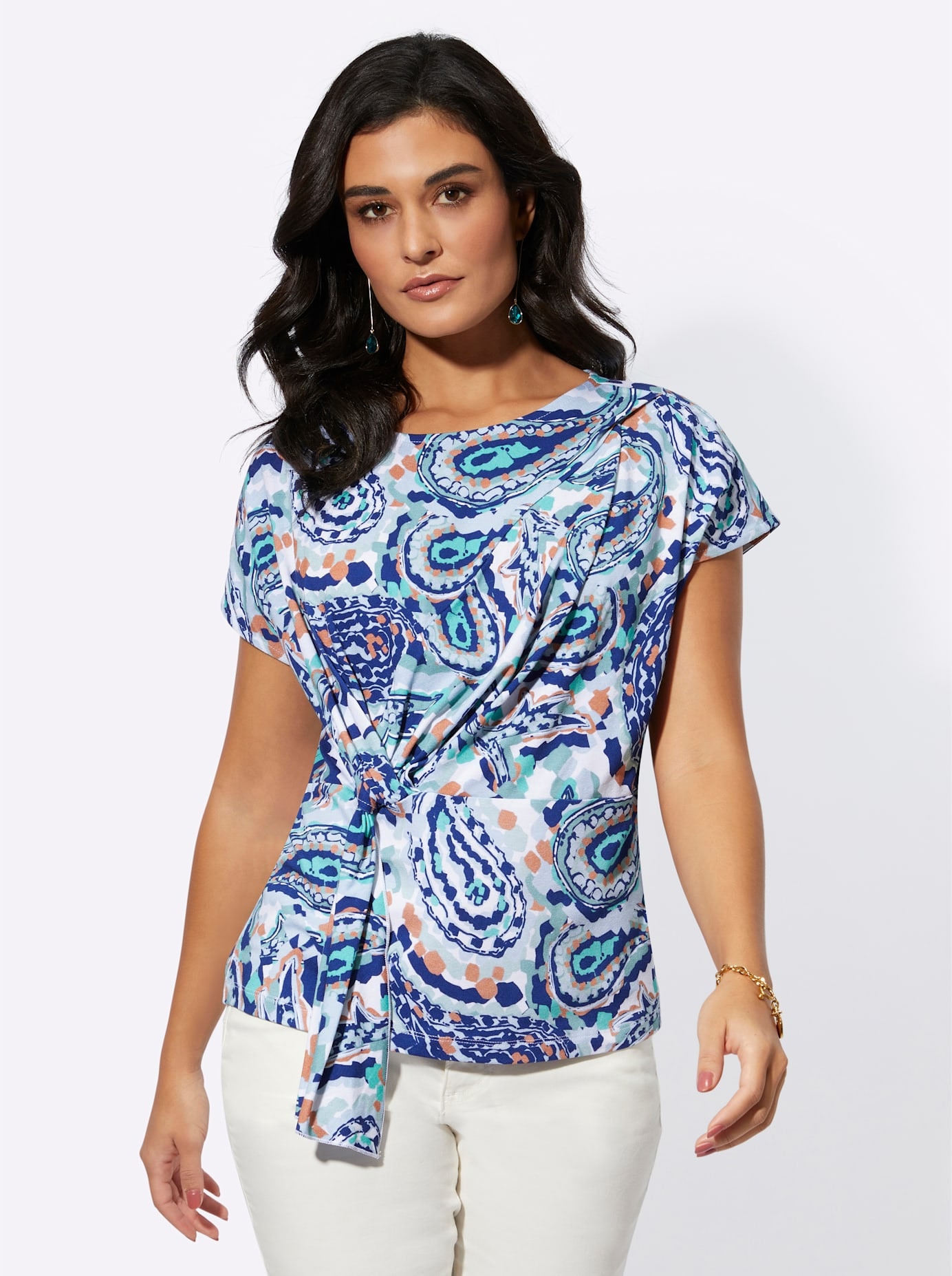 creation L Print-Shirt »Lyocell-Shirt« creation L Print-Shirt »Lyocell-Shirt« von Creation L
