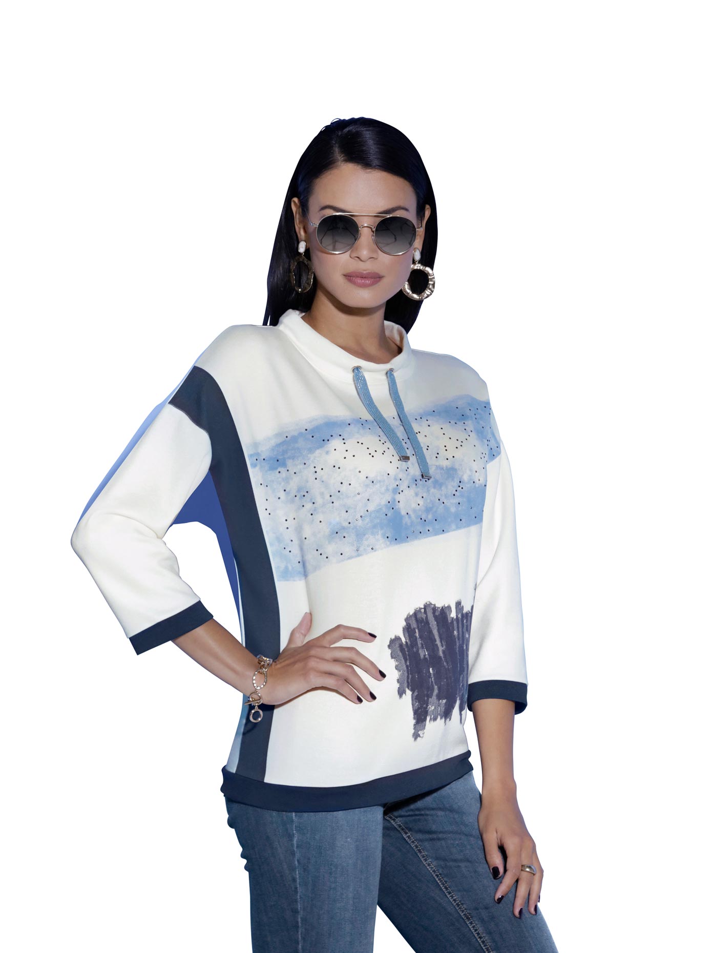 creation L Print-Shirt »Sweatshirt«, (1 tlg.) von Creation L