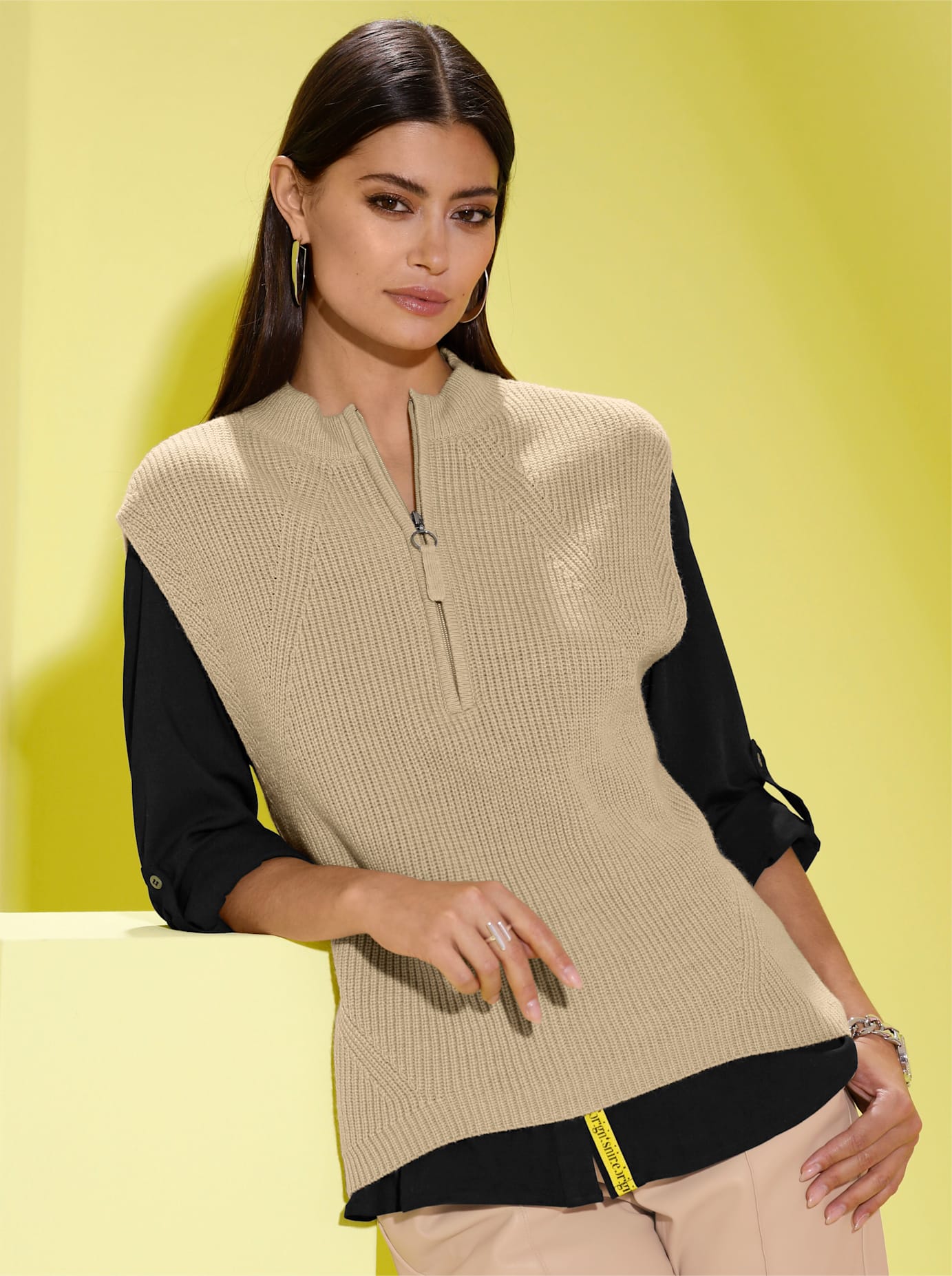 creation L Pullunder »Schurwoll-Mix-Pullunder« creation L Pullunder »Schurwoll-Mix-Pullunder« von Creation L