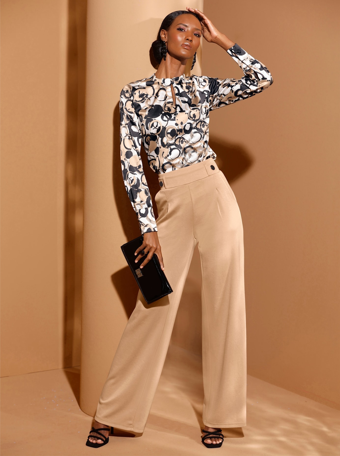 creation L Satinbluse creation L Satinbluse von Creation L