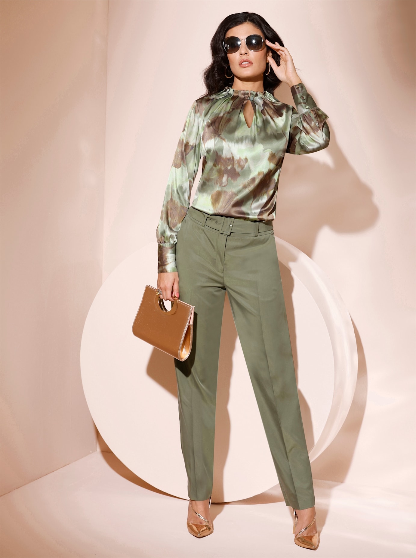 creation L Satinbluse creation L Satinbluse von Creation L