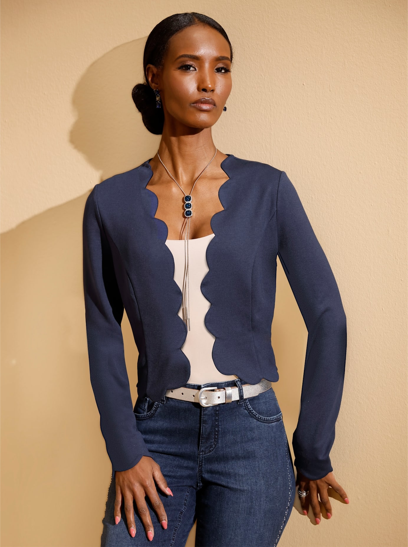 creation L Shirtjacke »Jersey-Shirtjacke« creation L Shirtjacke »Jersey-Shirtjacke« von Creation L