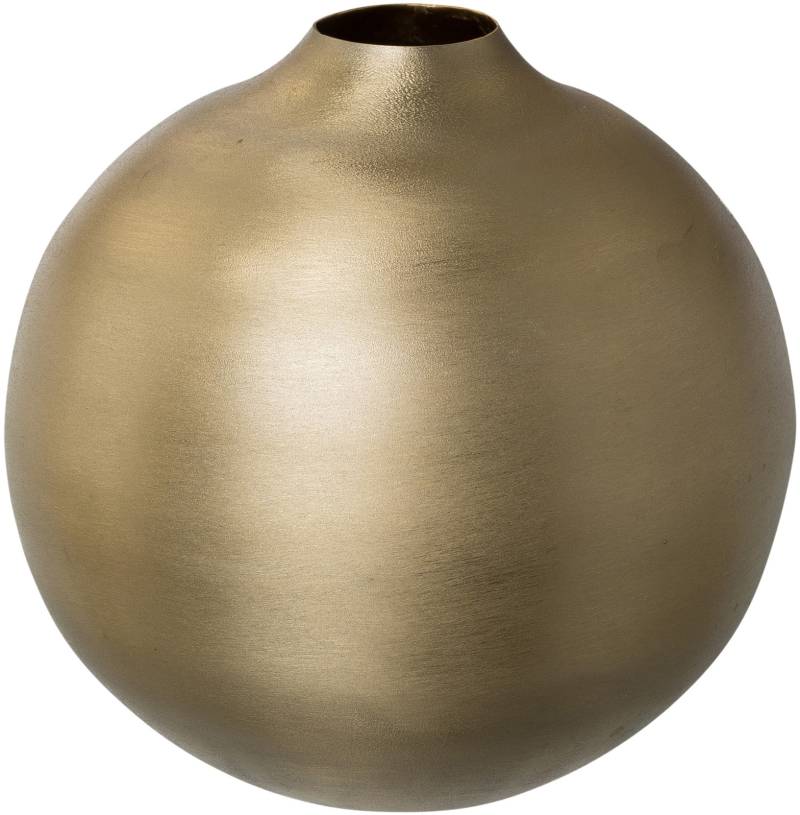 Creativ deco Tischvase »Dekovase aus Aluminium«, (1 St.), Höhe ca. 13 cm, Dekoobjekt von Creativ deco